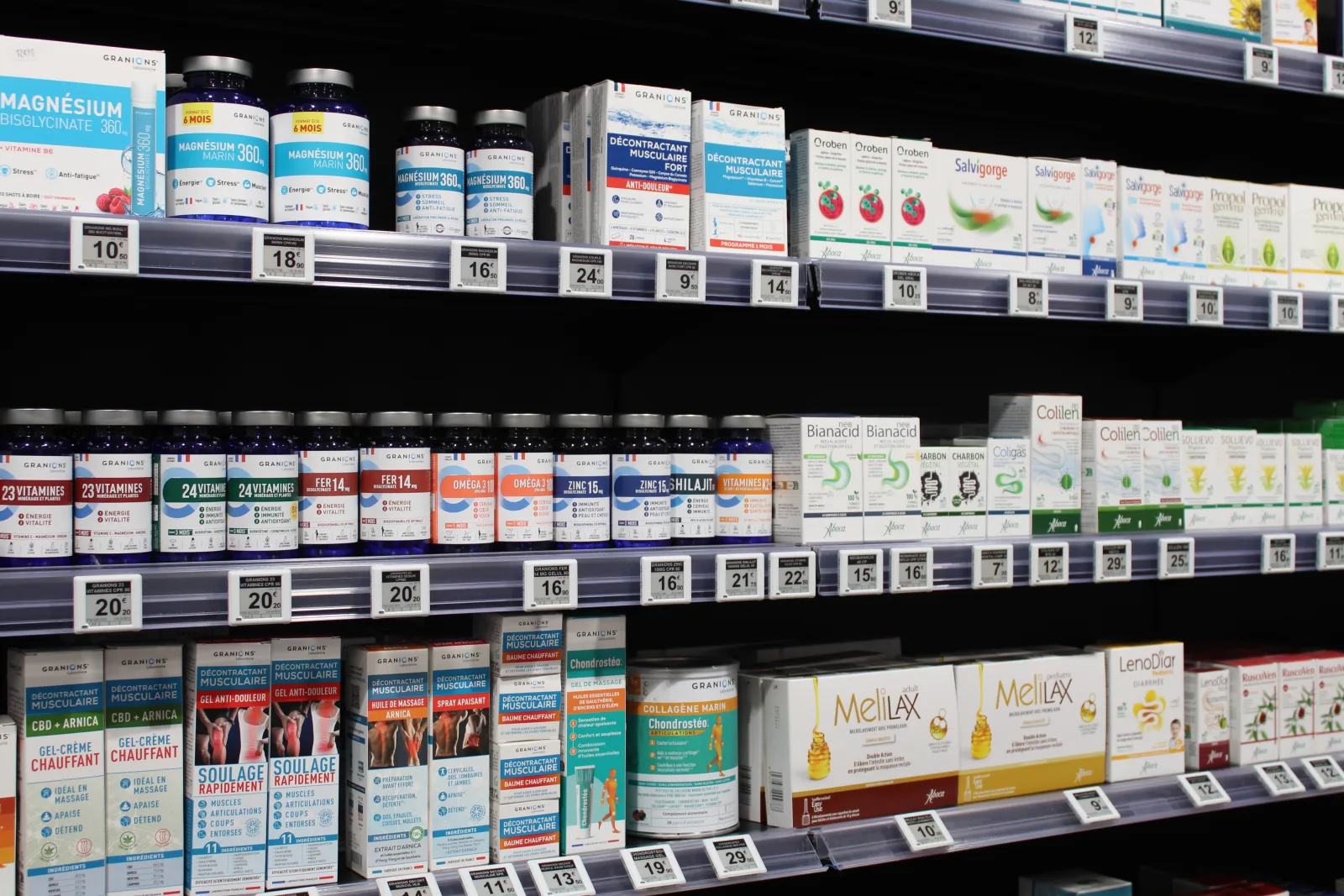 Micronutrition à la Pharmacie du Marché